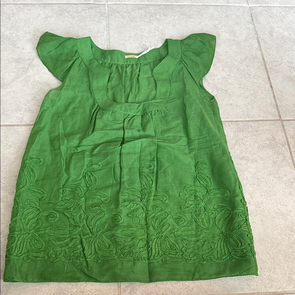 Max Studio Green Blouse